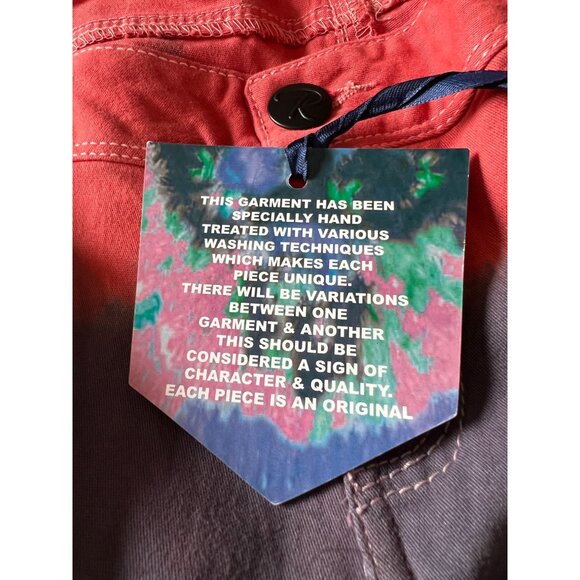 Revolution By Revolt Womens Tie-Dye Skinny Jeans Size 13 Cotton/Spandex - Picture 8 of 12